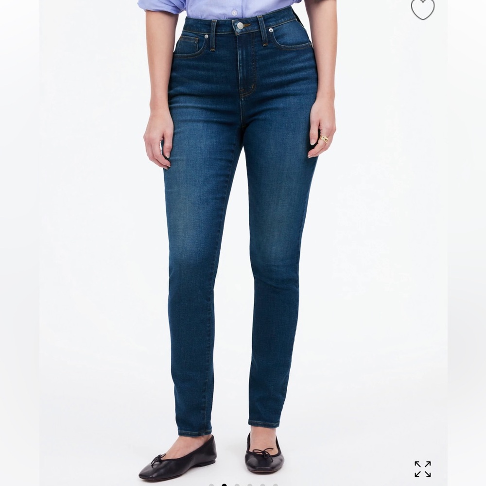 NWT💕Madewell curvy high-rise skinny-23